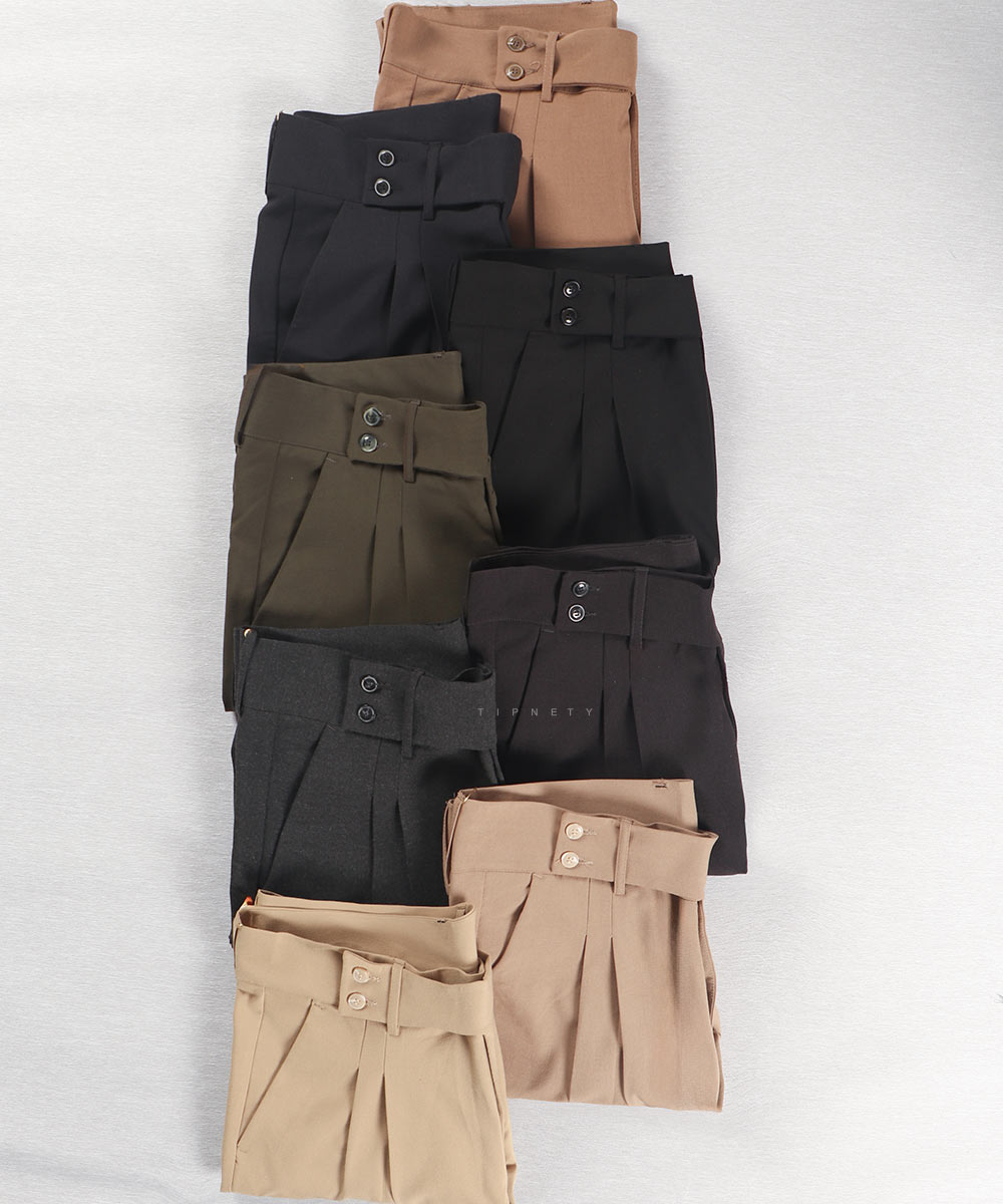 شلوار پارچه ای پیله دار مردانه فیت 0480