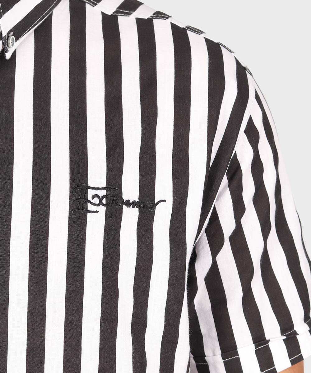                                                             آبی مشکی سورمه ای صدری خردلی پیراهن آستین کوتاه فیت 0418  - تصویر 4