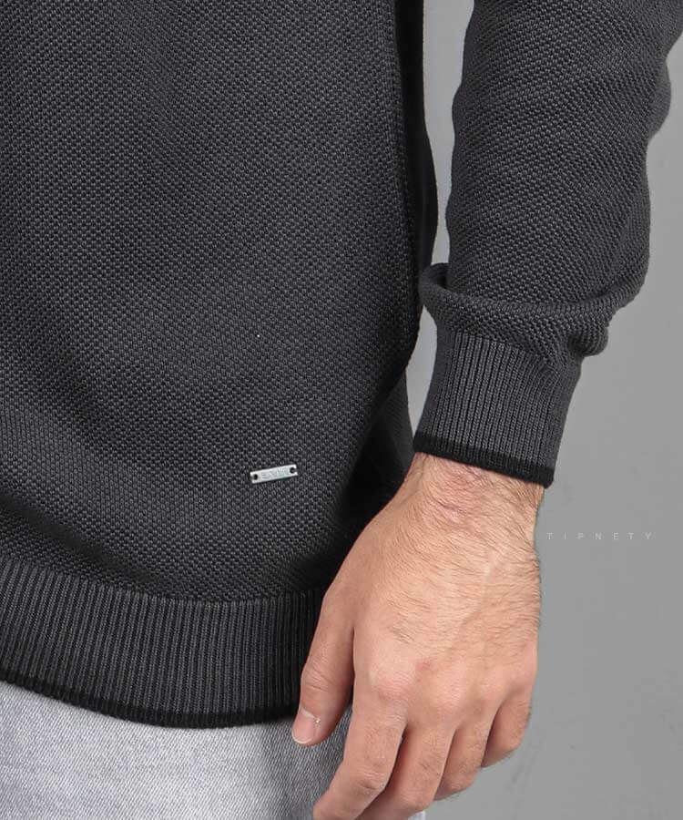                                                                                                         مشکی سورمه ای نوک مدادی پاییزه پلیور 1401  - تصویر 5