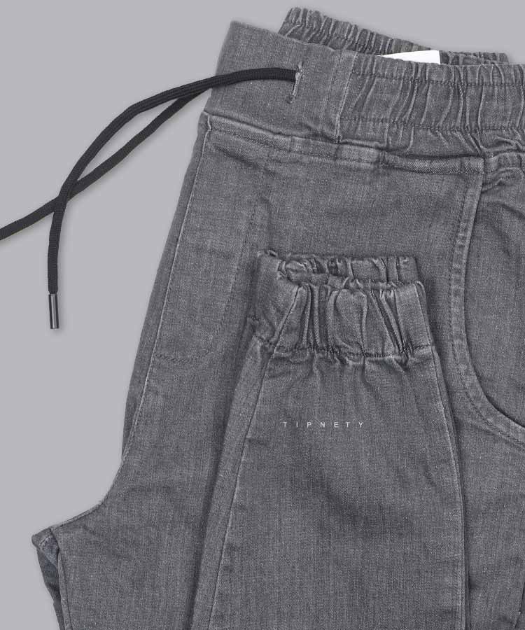                         طوسی شلوار جین اسلش 1189  - تصویر 3