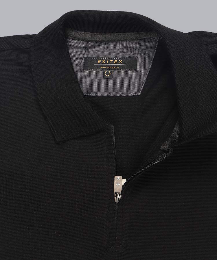                         سبز ملانژ سورمه ای سفید مشکی تیشرت یقه دار 0563  - تصویر 14