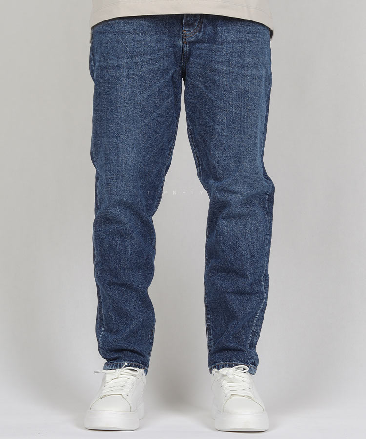 شلوار جین بوی فرند مردانه آبی تیره 0131