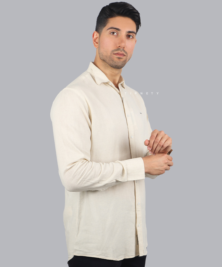                                                                                                 سورمه ای صدری شیری استخوانی مشکی پیراهن لش 5326  - تصویر 3