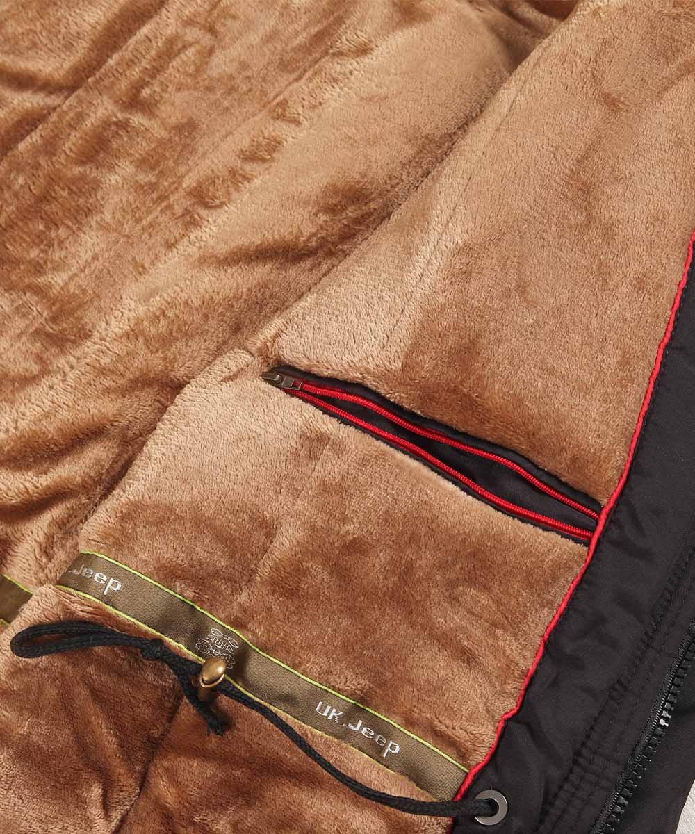                 لجنی شتری مشکی زمستانه کاپشن 1922  - تصویر 29