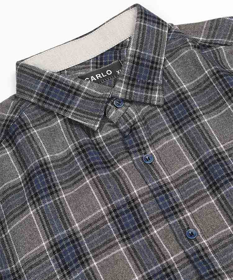 پیراهن مردانه پشمی و چهارخانه 0417