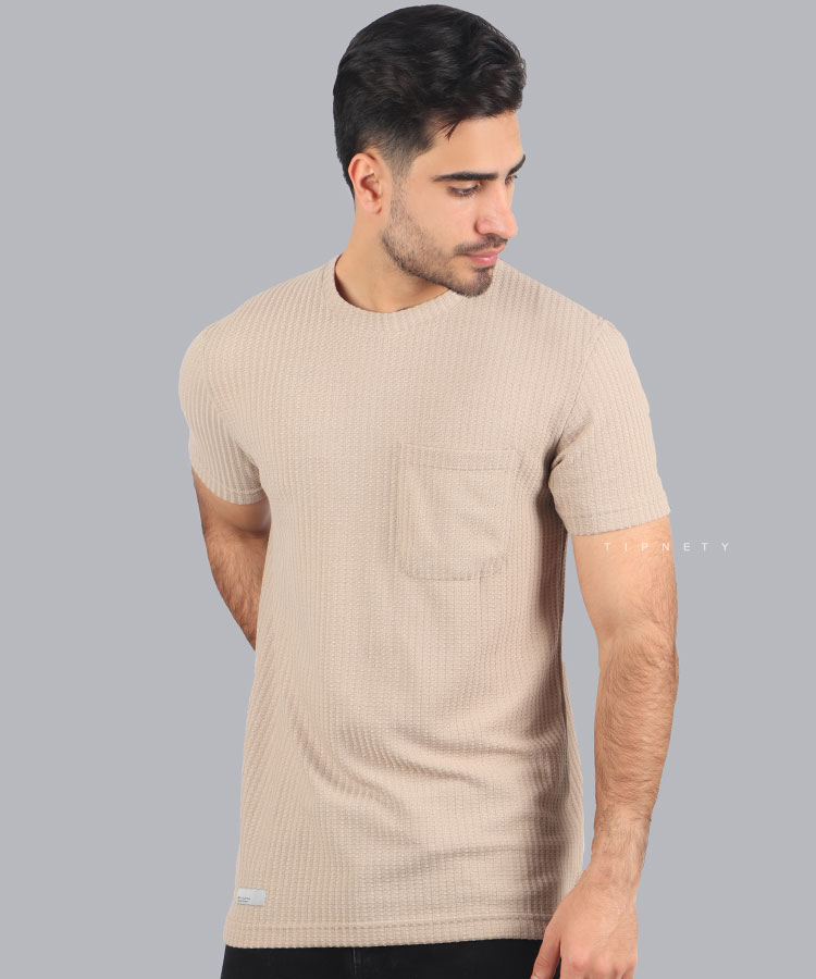 تیشرت لش جیب دار مردانه 2247