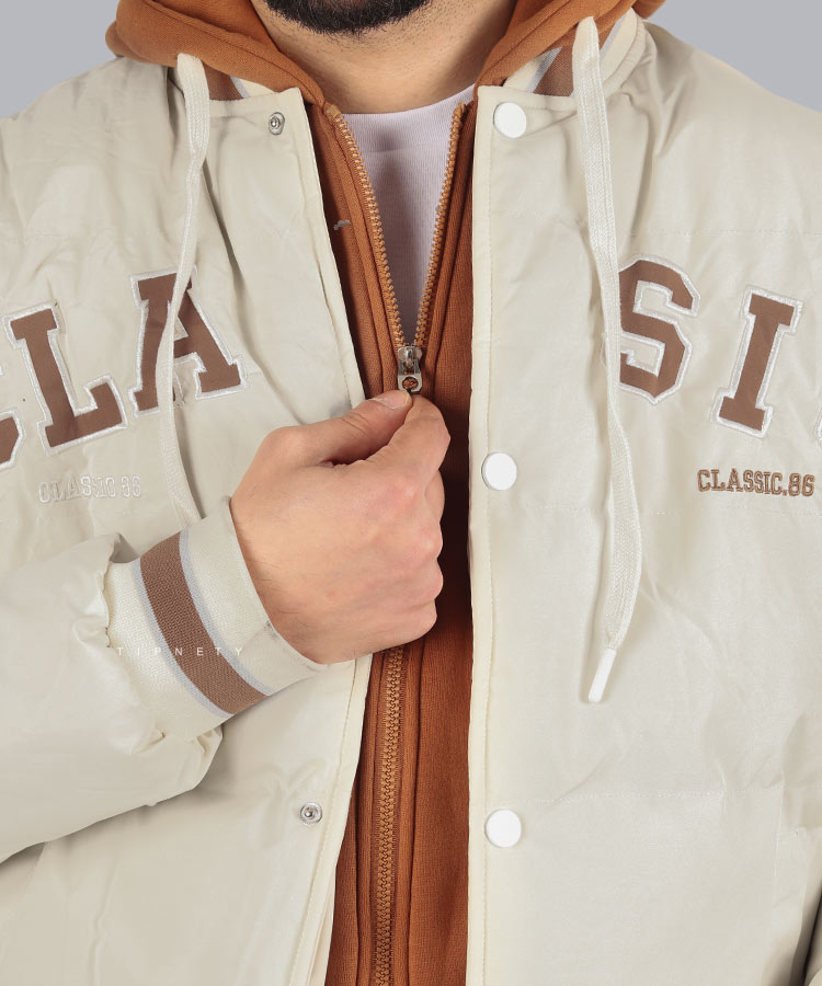                                         شتری استخوانی مشکی پاییزه سویشرت 2886  - تصویر 6