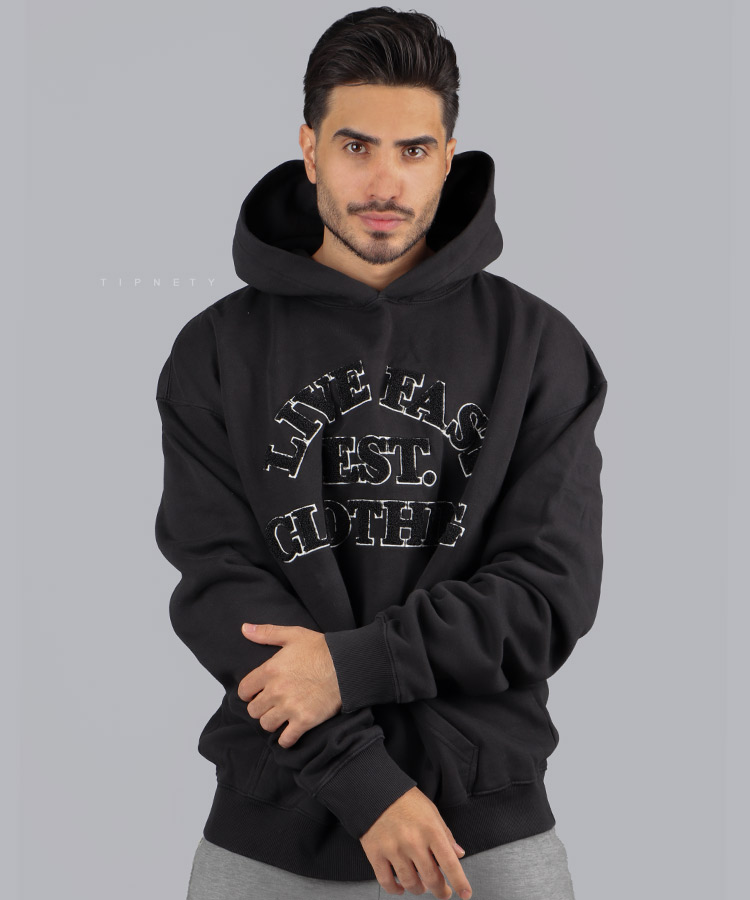 هودی مردانه طرحدار 6025