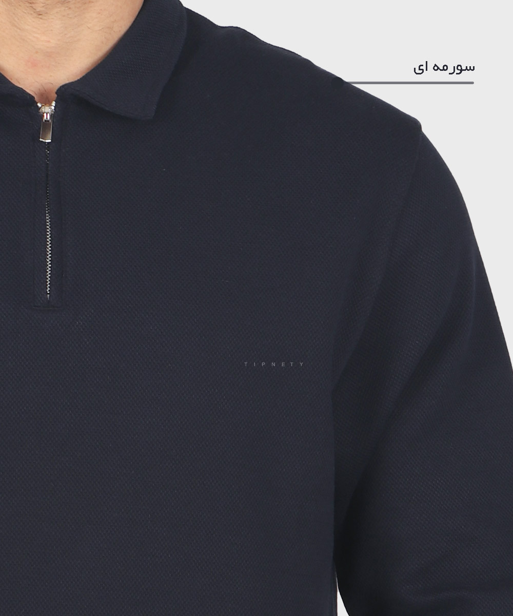                                           سورمه ای کرم شیری نوک مدادی طوسی تیره مشکی پاییزه تیشرت 4220  - تصویر 12