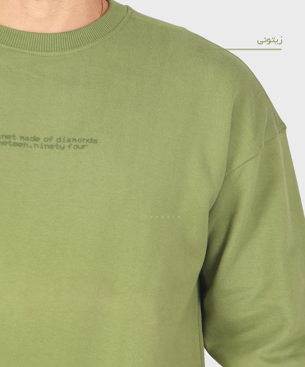                                 آجری زرشکی یشمی زیتونی سبز فیروزه ای سورمه ای دودی پاییزه پلیور 5311  - تصویر 13