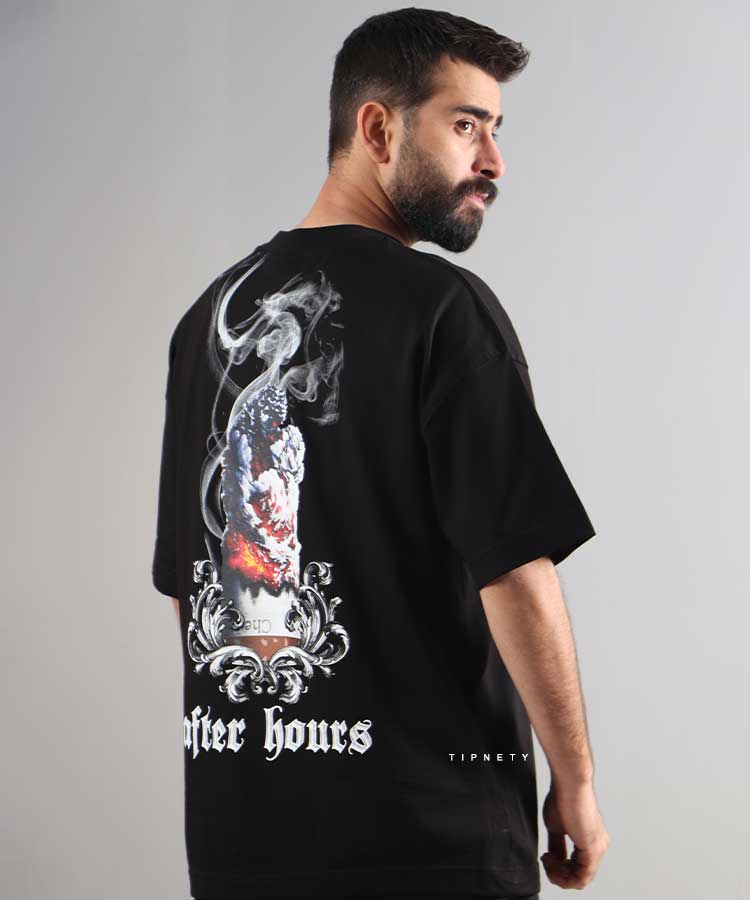                                                                                                   سفید مشکی تیشرت لش 1820  - تصویر 6