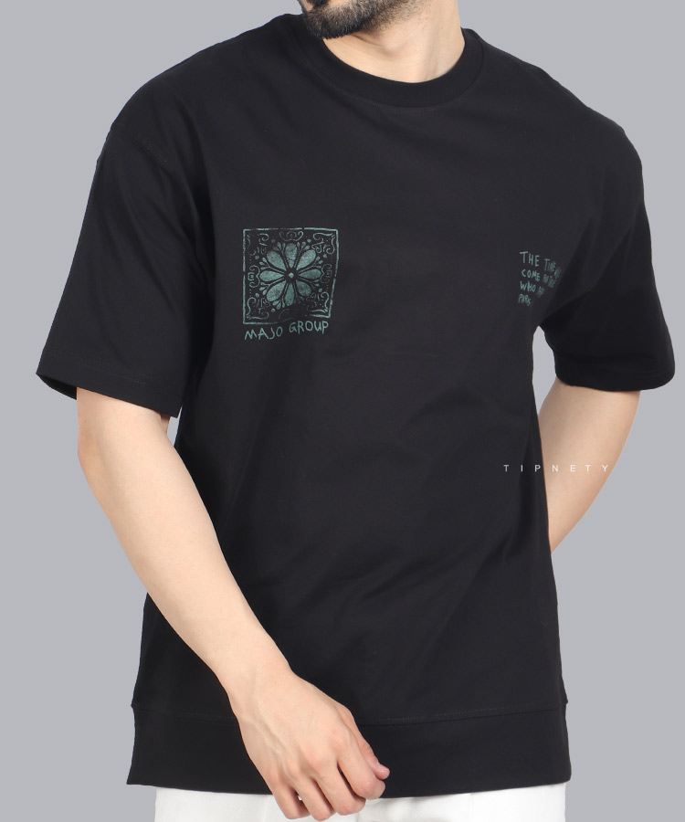                                                                                                                               سفید نسکافه ای نوک مدادی کرم سبز مشکی تیشرت لش 3211  - تصویر 11