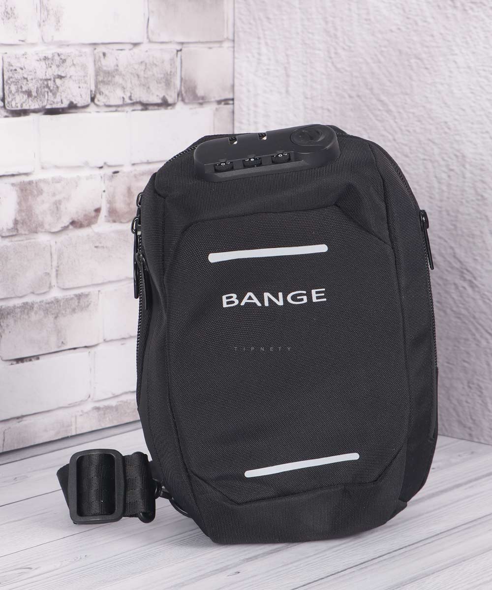 کیف بادی بگ مشکی رمز دار Bange کد 1955