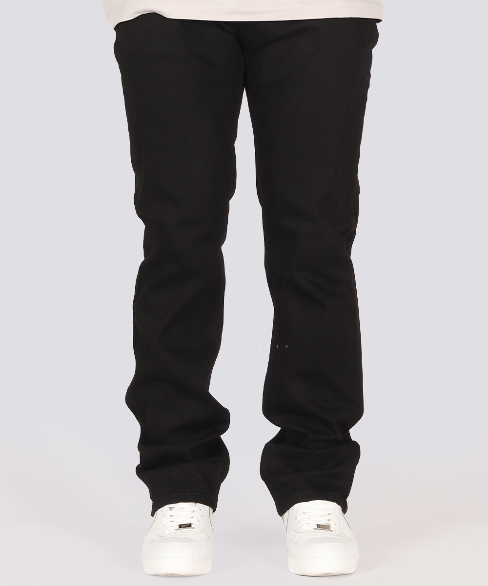 شلوار جین راسته مردانه ساده 3887