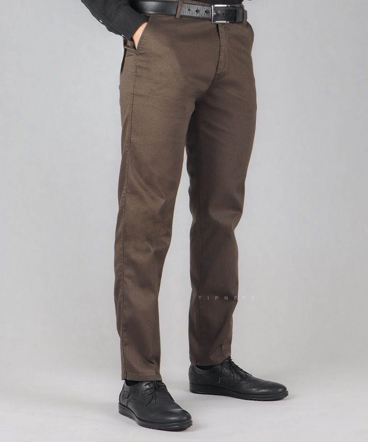                                                                                                                 فرمی لجنی شلوار کتان راسته 3329               زیتونی نوک مدادی طوسی روشن سورمه ای کرم مشکی شلوار کتان راسته 0247  - تصویر 8