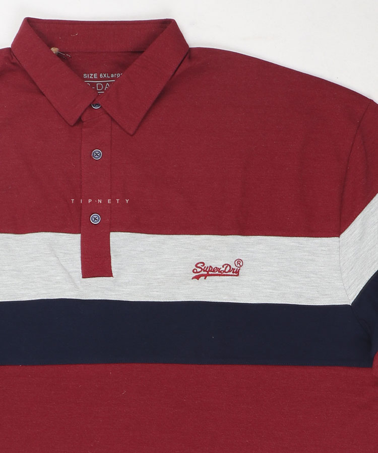 تیشرت یقه دار سایز بزرگ مردانه 5326