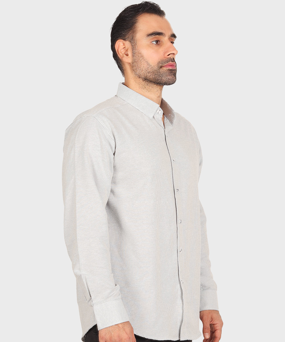         کرم آبی روشن طوسی روشن پاییزه پیراهن 0251  - تصویر 8