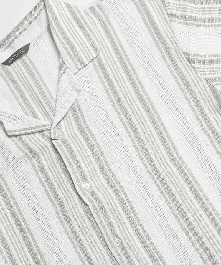 پیراهن یقه انگلیسی مردانه کنفی 1234