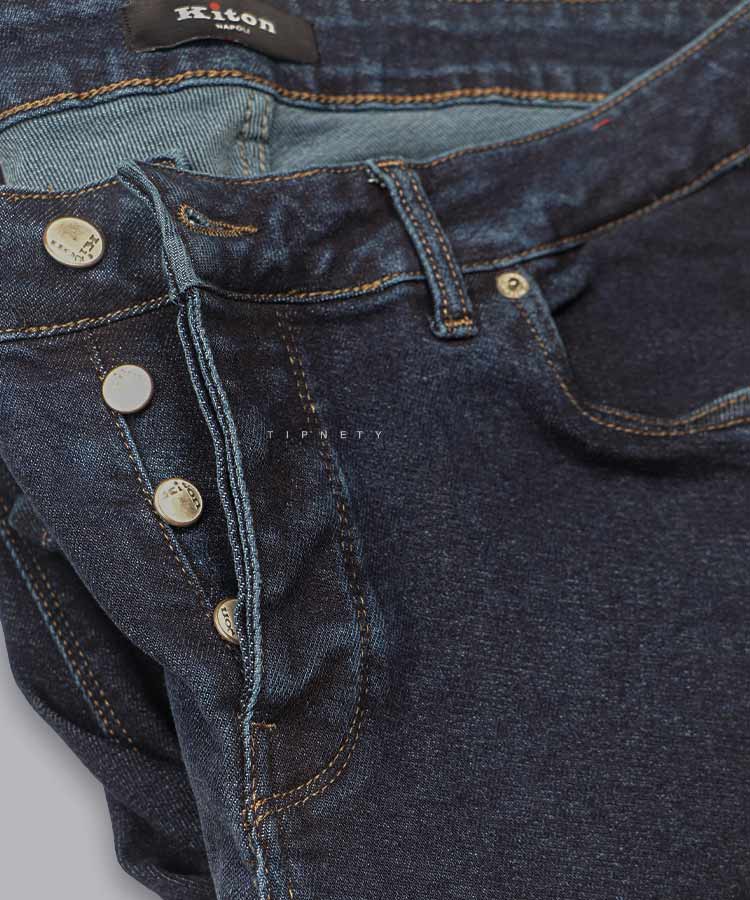                         سورمه ای ذغالی تینت شلوار جین اسلیم 3815  - تصویر 5