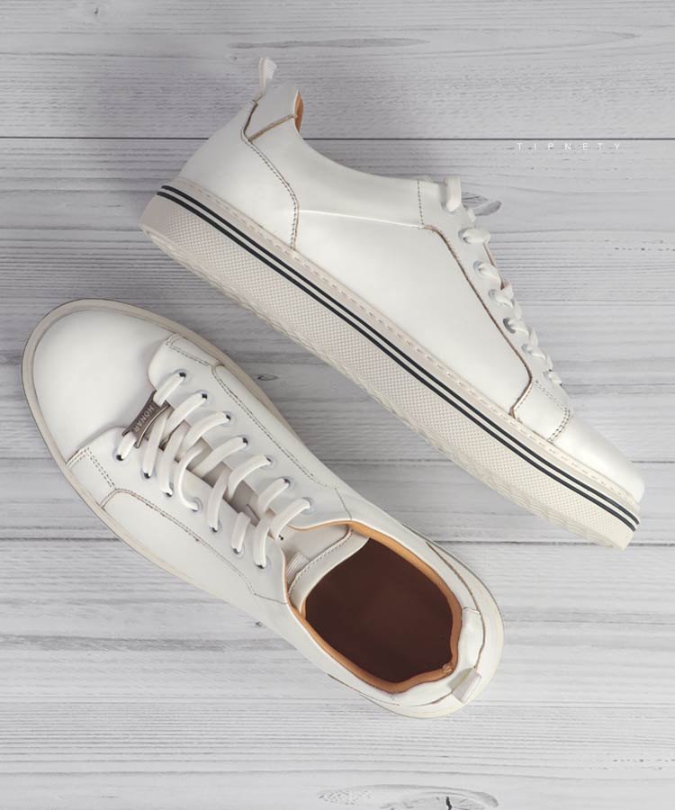                                 مشکی سفید طوسی کفش کژوال 0267  - تصویر 8