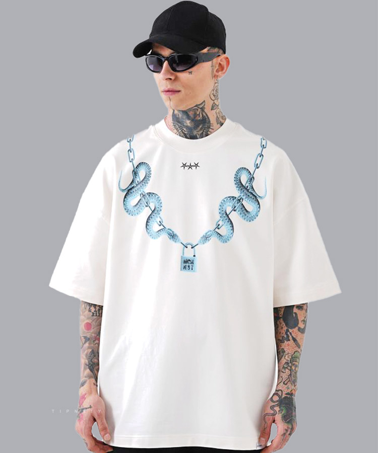                                                     مشکی سفید شکلاتی تیشرت لش 1787  - تصویر 4