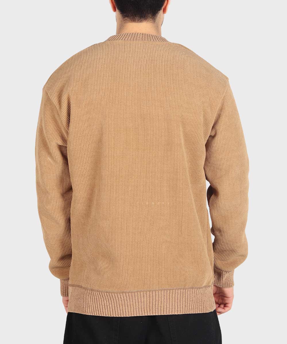 شیری عسلی مشکی پاییزه پلیور 7128  - تصویر 15