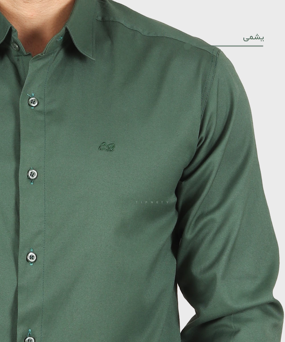                   مشکی سفید لجنی یشمی شیری فیروزه ای آبی تیره آبی روشن زرشکی سورمه ای طوسی روشن کله غازی سبز پیراهن آستین بلند فیت 0387  - تصویر 12