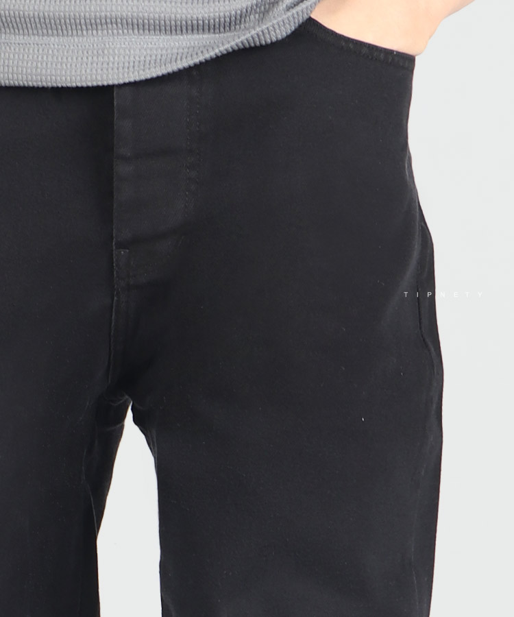 شلوار جین مام استایل مردانه ذغالی 0356