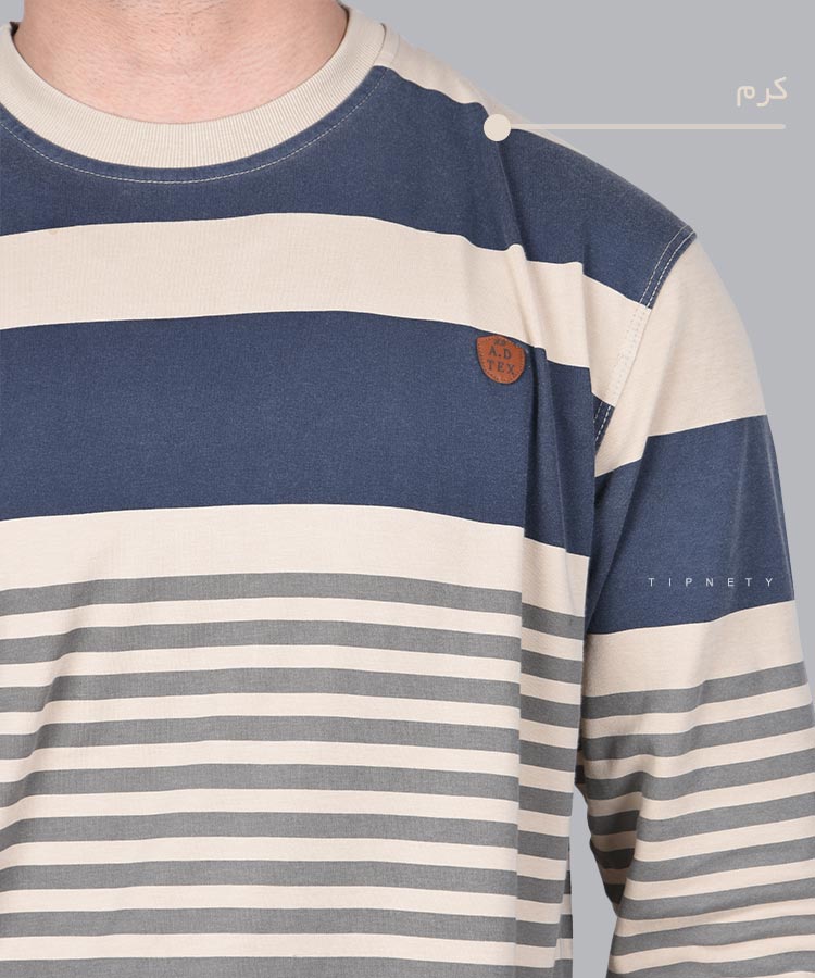                                                                                 خاکی طوسی سبز کرم پاییزه تیشرت 0909  - تصویر 7