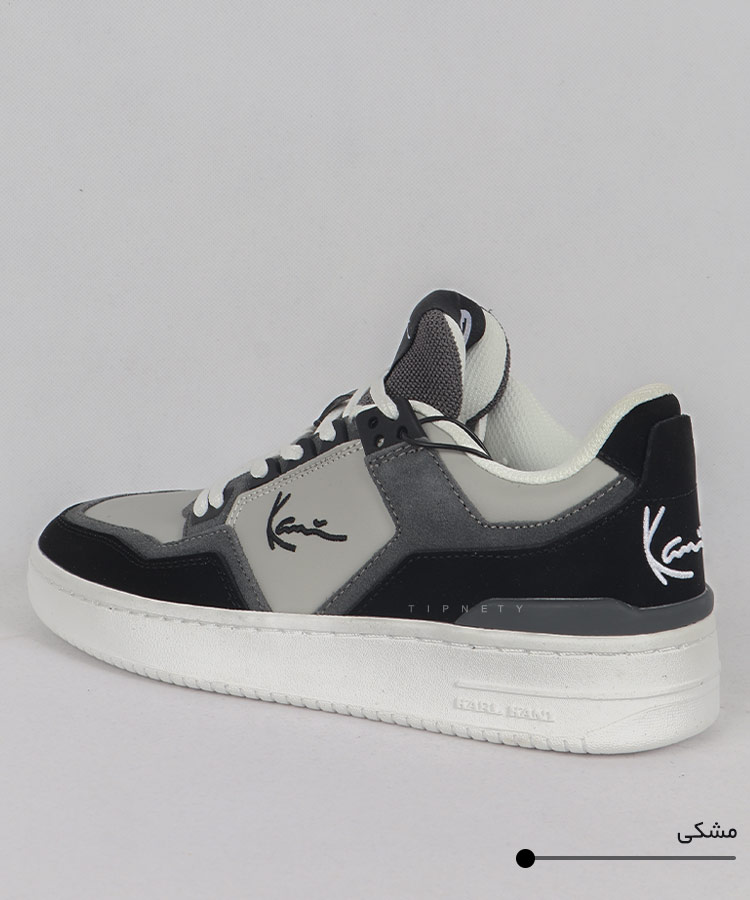                                                                                                 کرم مشکی   مشکی سفید کفش کژوال 0115  - تصویر 5