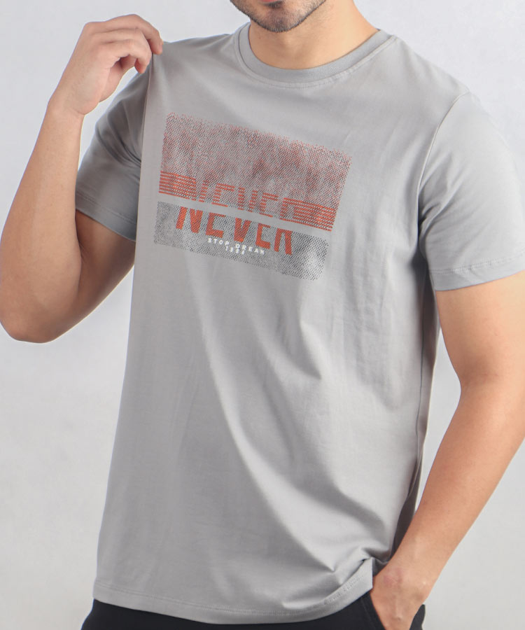                                                                                                                         مشکی نفتی سبز سفید طوسی   تیشرت چاپی 1615  - تصویر 5