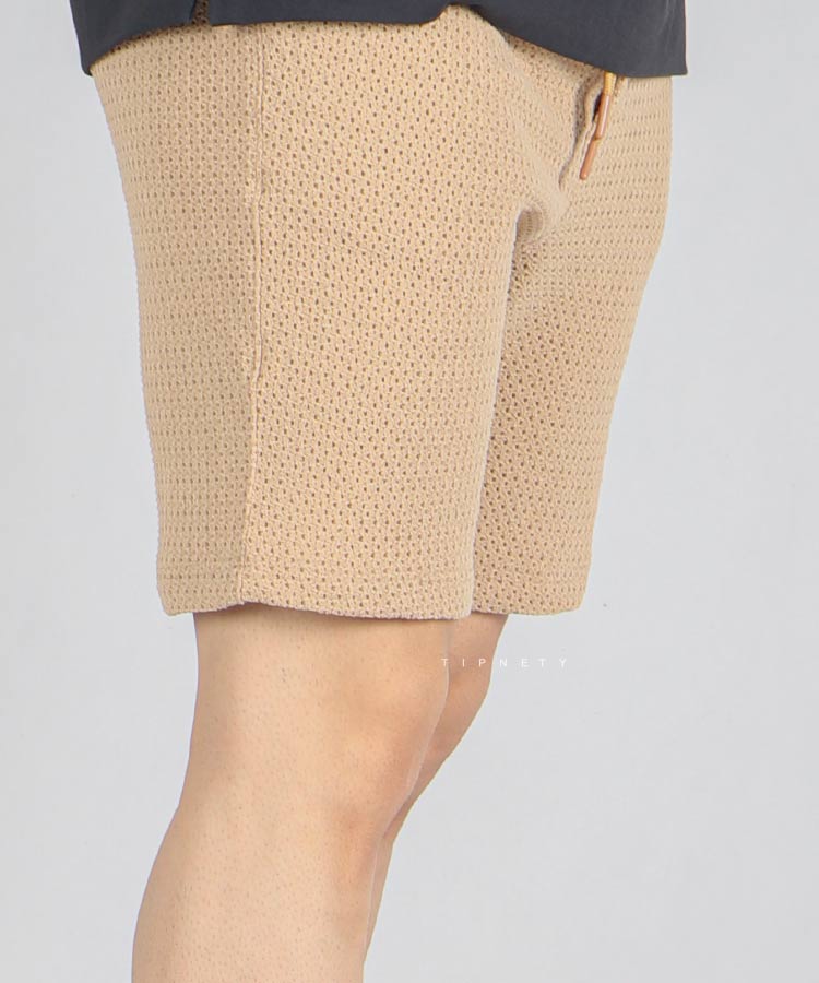                                                                                                   کرم مشکی دودی استخوانی صدری سفید راحتی شلوارک 1691  - تصویر 7