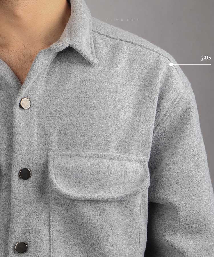                                                                                                                                                                                                                                               سفید ملانژ نسکافه ای دودی کرم مشکی پاییزه ژاکت 1245  - تصویر 5